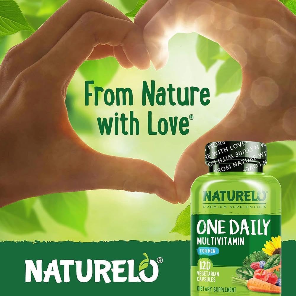NATURELO Men’s Multivitamin Easy One a Day | 60 Vegan Capsules (2 Month Supply) | 29 Essential Vitamins, Minerals & Fruit & Veg Extracts, for Men’s Health, Energy and Performance - Image 7